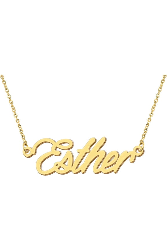 Personalized Name Necklace Custom Any Name Necklaces Jewelry For Womens New Mom Bridesmaid Gift[o3890]