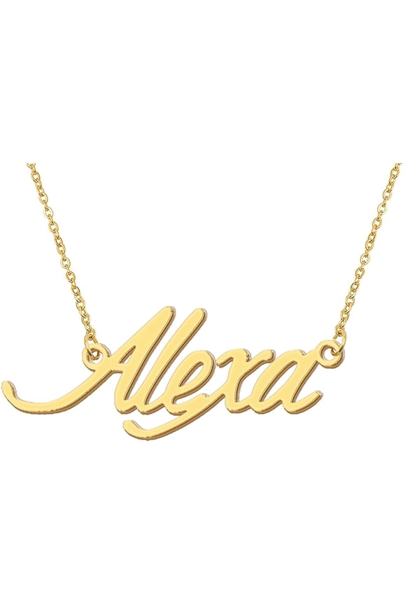 Personalized Name Necklace Custom Any Name Necklaces Jewelry For Womens New Mom Bridesmaid Gift[o3959]