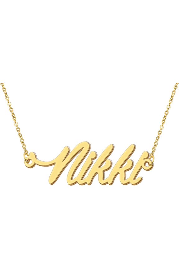 Personalized Name Necklace Custom Any Name Necklaces Jewelry For Womens New Mom Bridesmaid Gift[o4010]