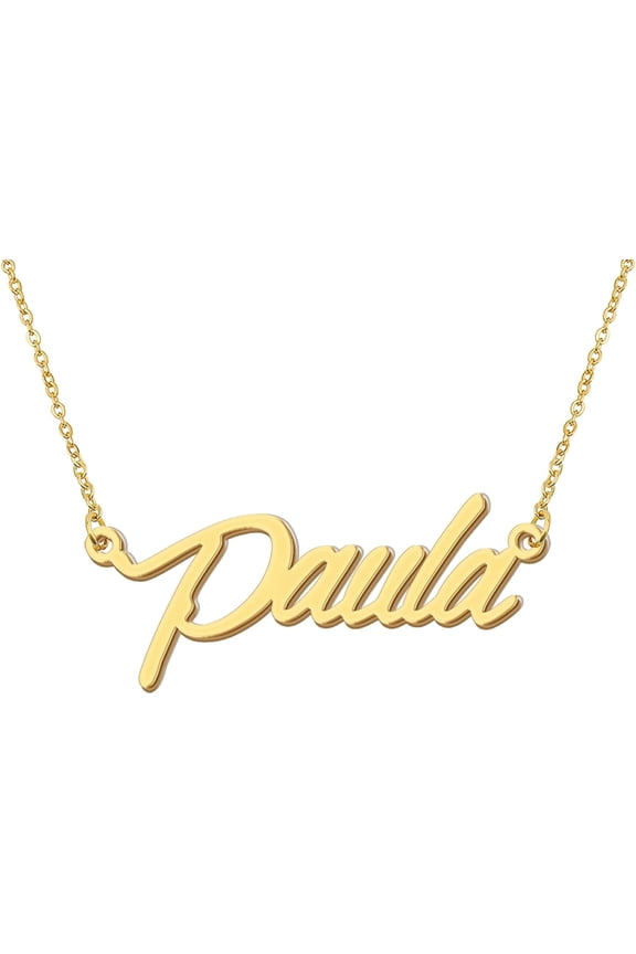 Personalized Name Necklace Custom Any Name Necklaces Jewelry For Womens New Mom Bridesmaid Gift[o4066]