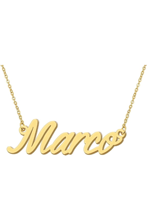 Personalized Name Necklace Custom Any Name Necklaces Jewelry For Womens New Mom Bridesmaid Gift[o4080]