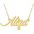 Personalized Name Necklace Custom Any Name Necklaces Jewelry For Womens