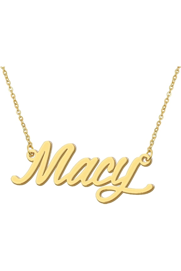Personalized Name Necklace Custom Any Name Necklaces Jewelry For Womens New Mom Bridesmaid Gift[o4153]