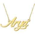 thumbnail image 1 of Personalized Name Necklace Custom Any Name Necklaces Jewelry For Womens New Mom Bridesmaid Gift[o4194], 1 of 2