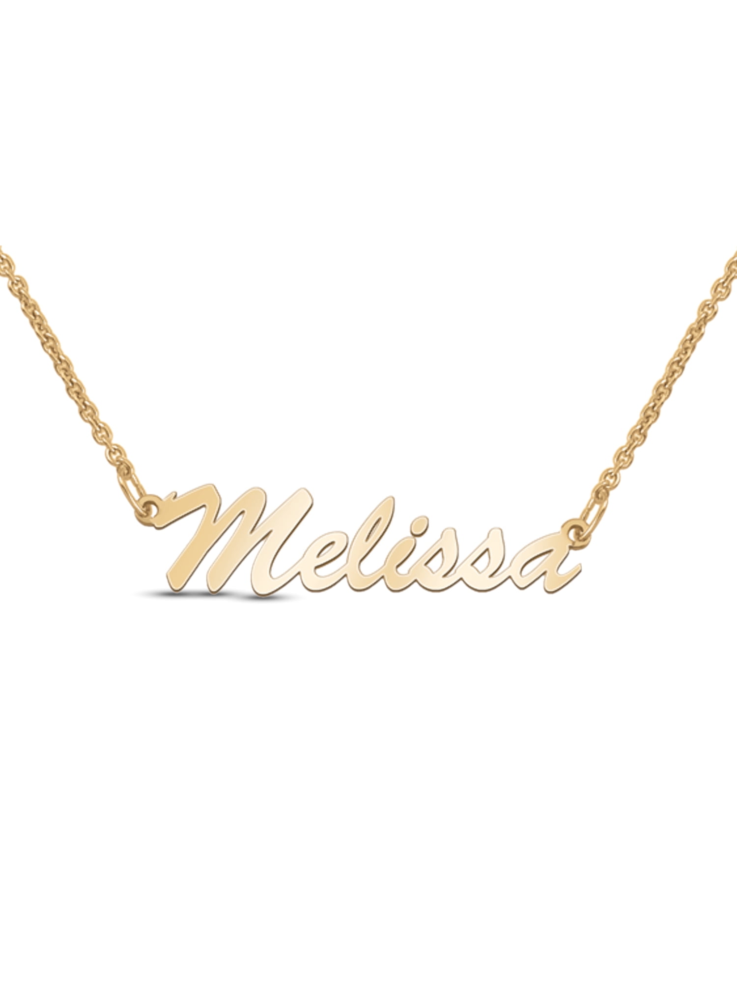 Personalized Name Necklace in 10k Gold