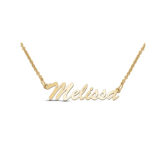 Personalized Name Necklace in 10k Gold