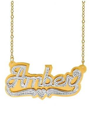 Walmart on sale personalized necklace