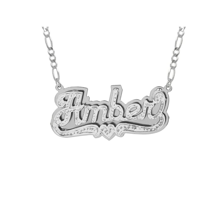 Name plate 2024 sterling silver