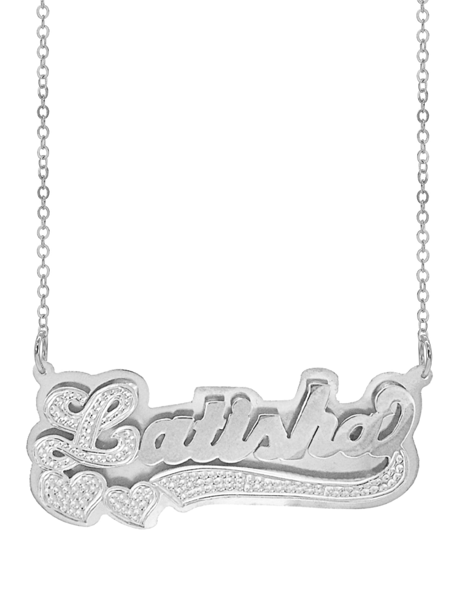 Walmart name necklace discount