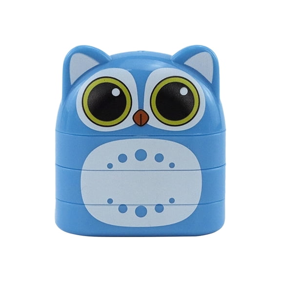 Personalized Name Stamp for Kids Clothing - Waterproof, Permanent Custom Clothing Stamp with Double-Sided Cute Cartoon Design - Ideal for Daycare, School & Laundry Labels