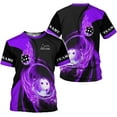 thumbnail image 1 of Personalized Name Team's Name Pickleball Shirt 3D, Pickleball Shirts, Funny Pickleball Shirts for Team, Men Women (Purple, 2XL), 1 of 10