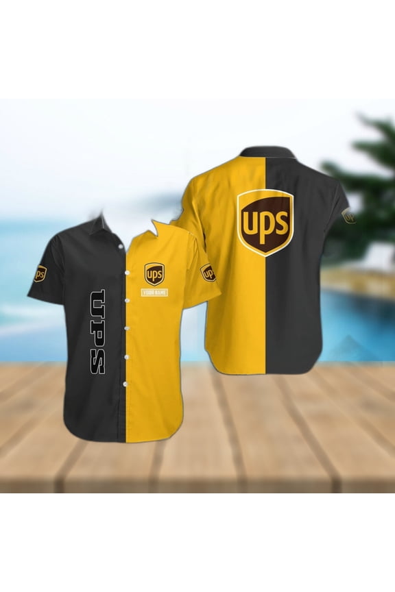 Personalized Name Ups Hawaiian Shirt