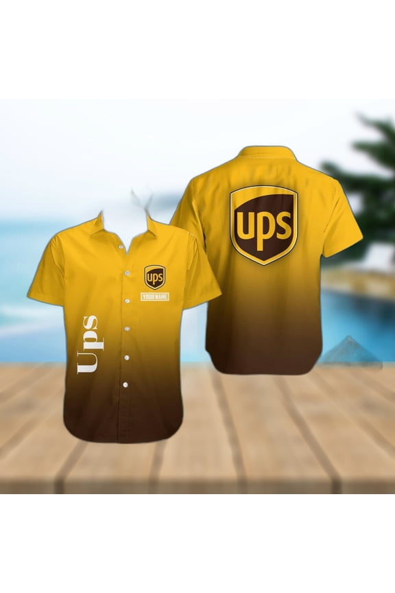 Personalized Name Ups Lover Gift Hawaiian Shirt