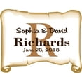 thumbnail image 1 of Personalized Name Vinyl Decal Custom Initial Wall Personalization Decor Love Quote Marriage Married Family Engagement Wedding 12X14”, 1 of 1