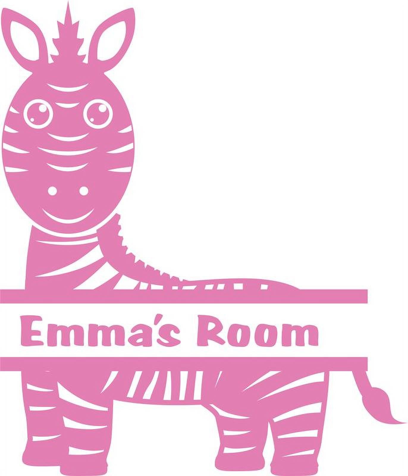 Personalized Name Vinyl Decal Sticker Custom Initial Wall Art ...