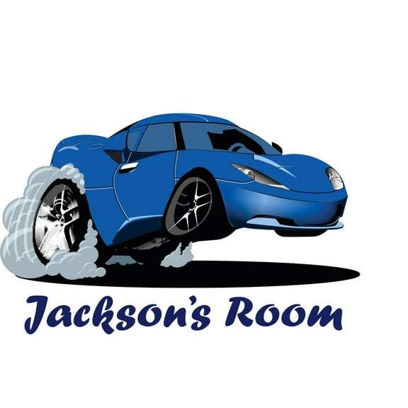 Personalized Name Vinyl Decal Sticker Custom Initial Wall Art Personalization Decor Car Boys Bedroom 24 Inches X 36 Inches
