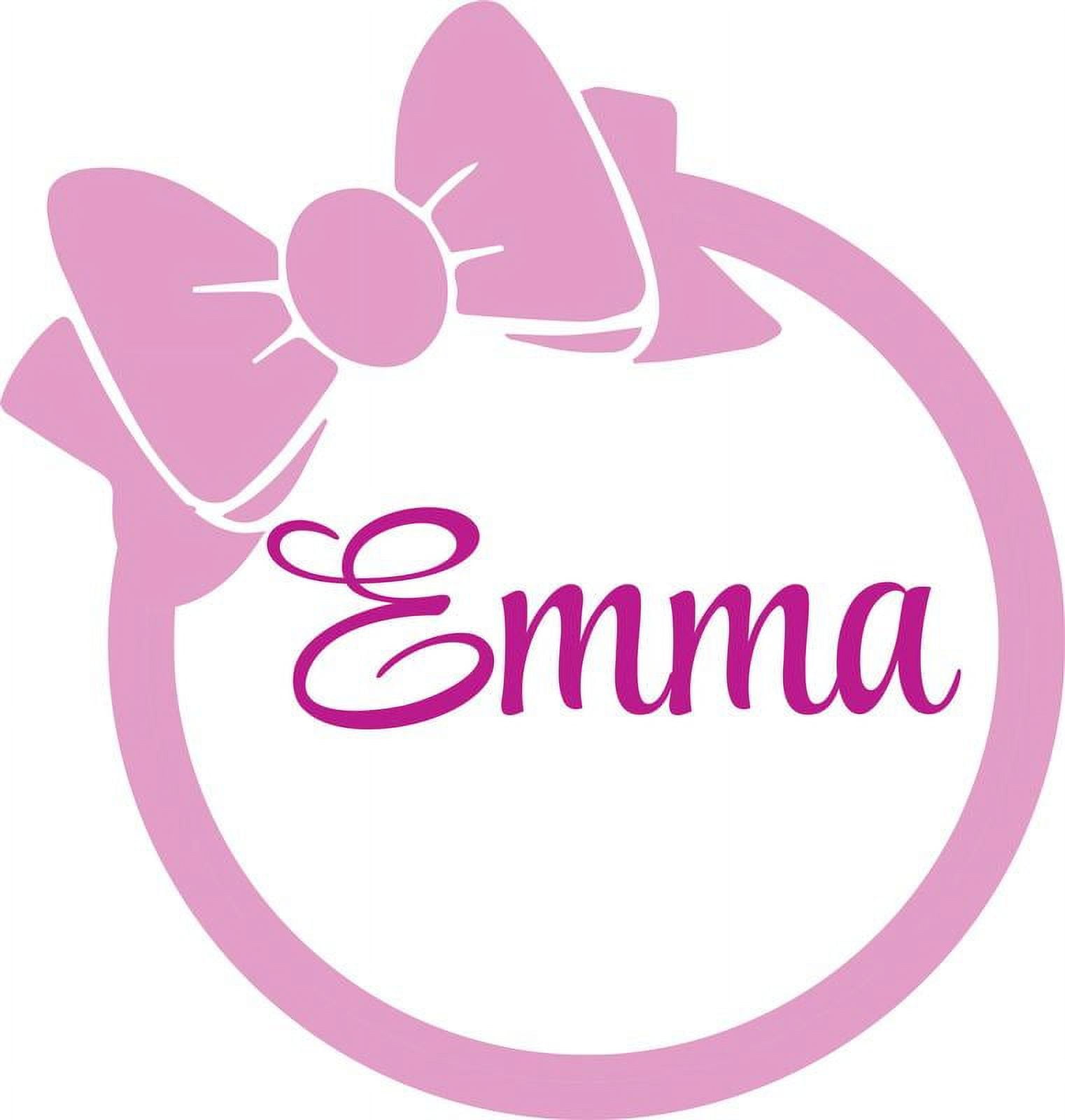 Personalized Name Vinyl Decal Sticker Custom Initial Wall Art ...