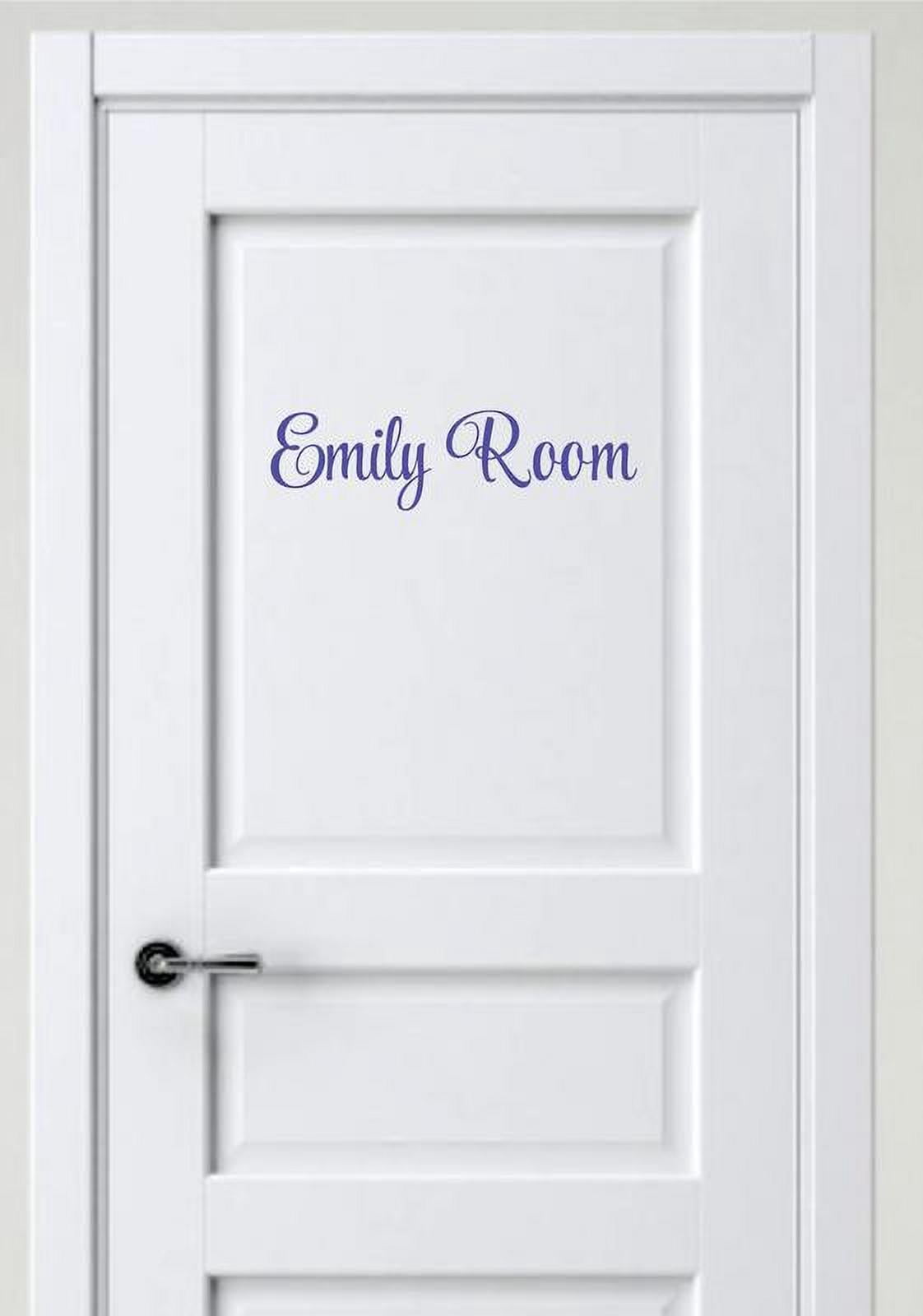 Personalized Name Vinyl Wall Decal - Custom Horse Animal Farm Mural For Kids Bedroom, 20x25 Inches