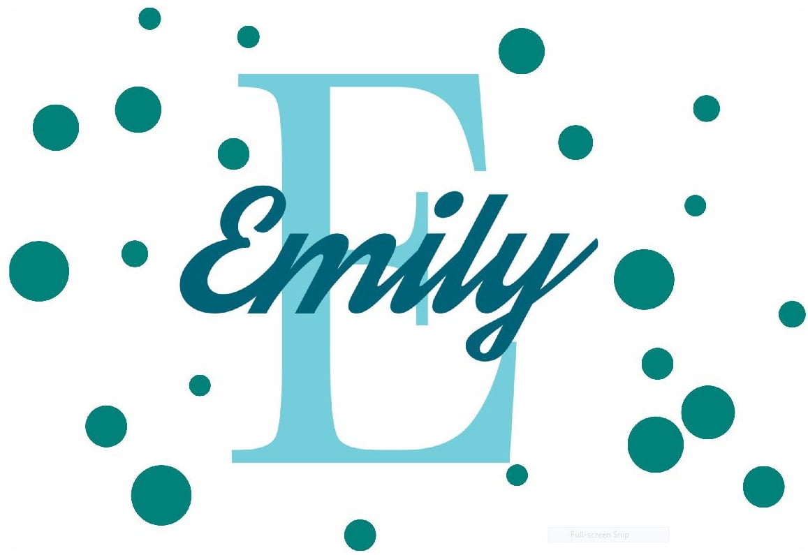 Girls Personalized Name // Turquoise and | Spoonflower, image size:1157x795