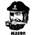 thumbnail image 1 of Personalized Name Vinyl Decal Sticker Custom Initial Wall Art Personalization Decor Sticker Pirate Skull Bones Hat Sword Boys Bedroom Skull 15 Inches X 24 Inches, 1 of 1