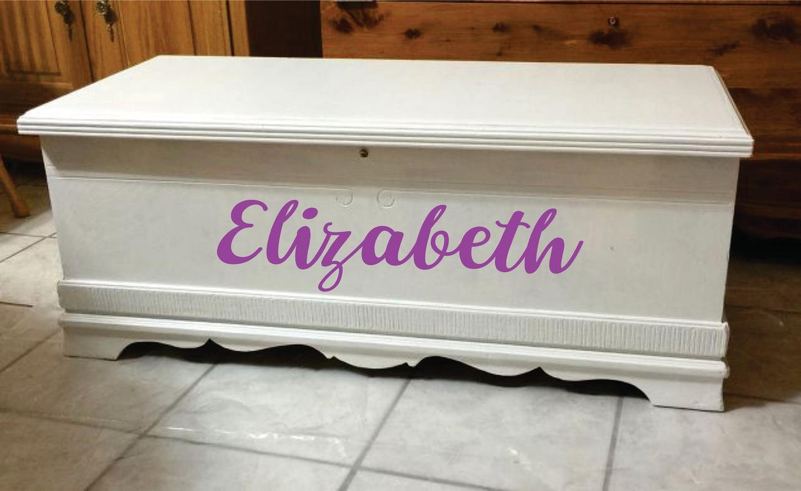 Personalized Name Vinyl Decal Sticker Custom Initial Wall Art ...