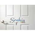 thumbnail image 1 of Personalized Name Vinyl Decal Sticker Custom Initial Wall Art Personalization Decor Text Lettering Print Pattern Design 6 Inches X 15 Inches, 1 of 1