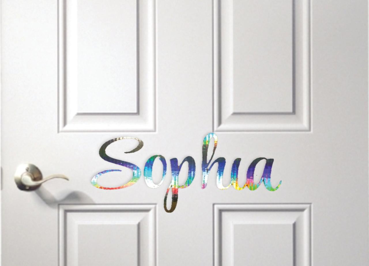 Personalized Name Vinyl Decal Sticker Custom Initial Wall Art ...