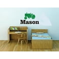 thumbnail image 1 of Personalized Name Vinyl Decal Sticker Custom Wall Art Tractor Boys Decor 16 Inches X 20 Inches, 1 of 1