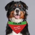 thumbnail image 1 of Personalized Naughty, But Nice Dog Bandana Collar Cover, 1 of 2