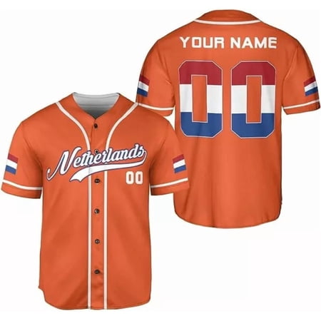 Personalized Netherlands Jersey, Netherlands Soccer Shirt Baseball Dutch Pride - Hot Sale