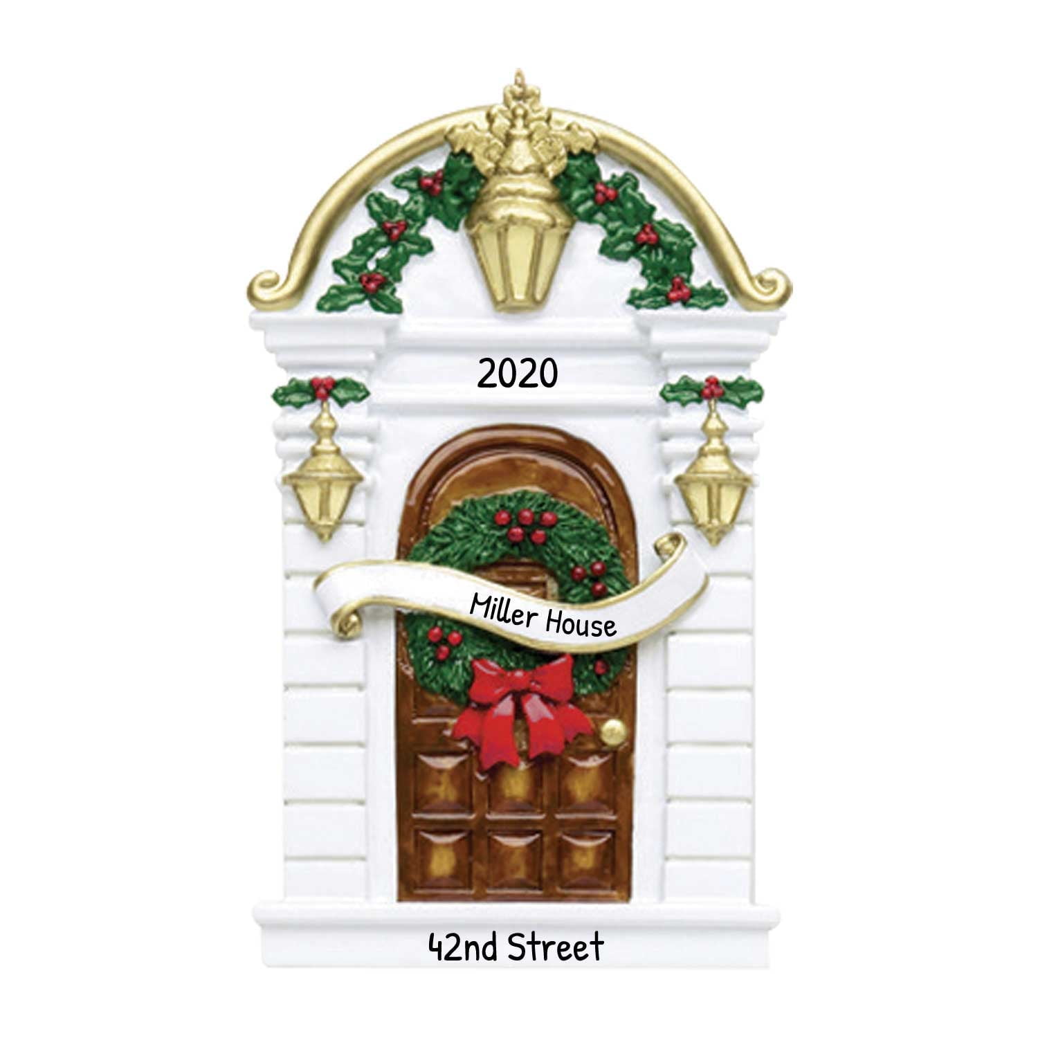 Personalized New Home Christmas Ornament 2024 -  Housewarming Gifts for New House - Holy Door