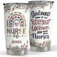 thumbnail image 1 of Personalized Nurse Tumbler with 20oz, 30oz Options - perfect for Nurse Life Appreciation, Gifts for Birthday, Christmas, 1 of 6