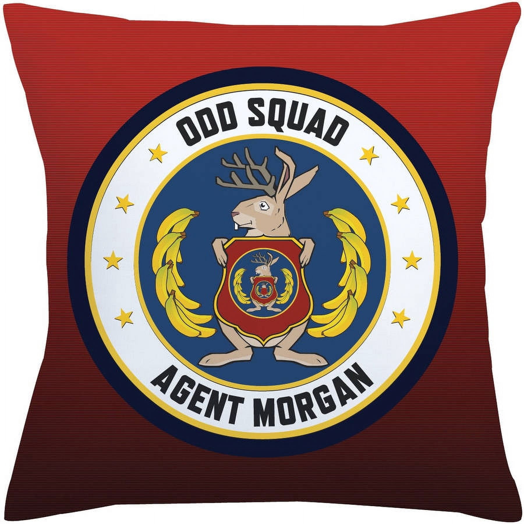 Personalized Odd Squad Headquarters Seal Throw Pillow