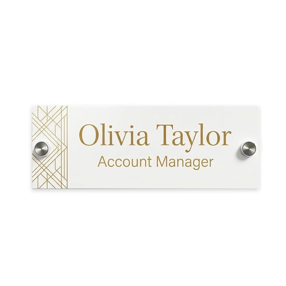 Personalized Office Door Signs Wall Sign Name Plate Custom Door Name Plate Office Gifts Executive Sign Business Sign