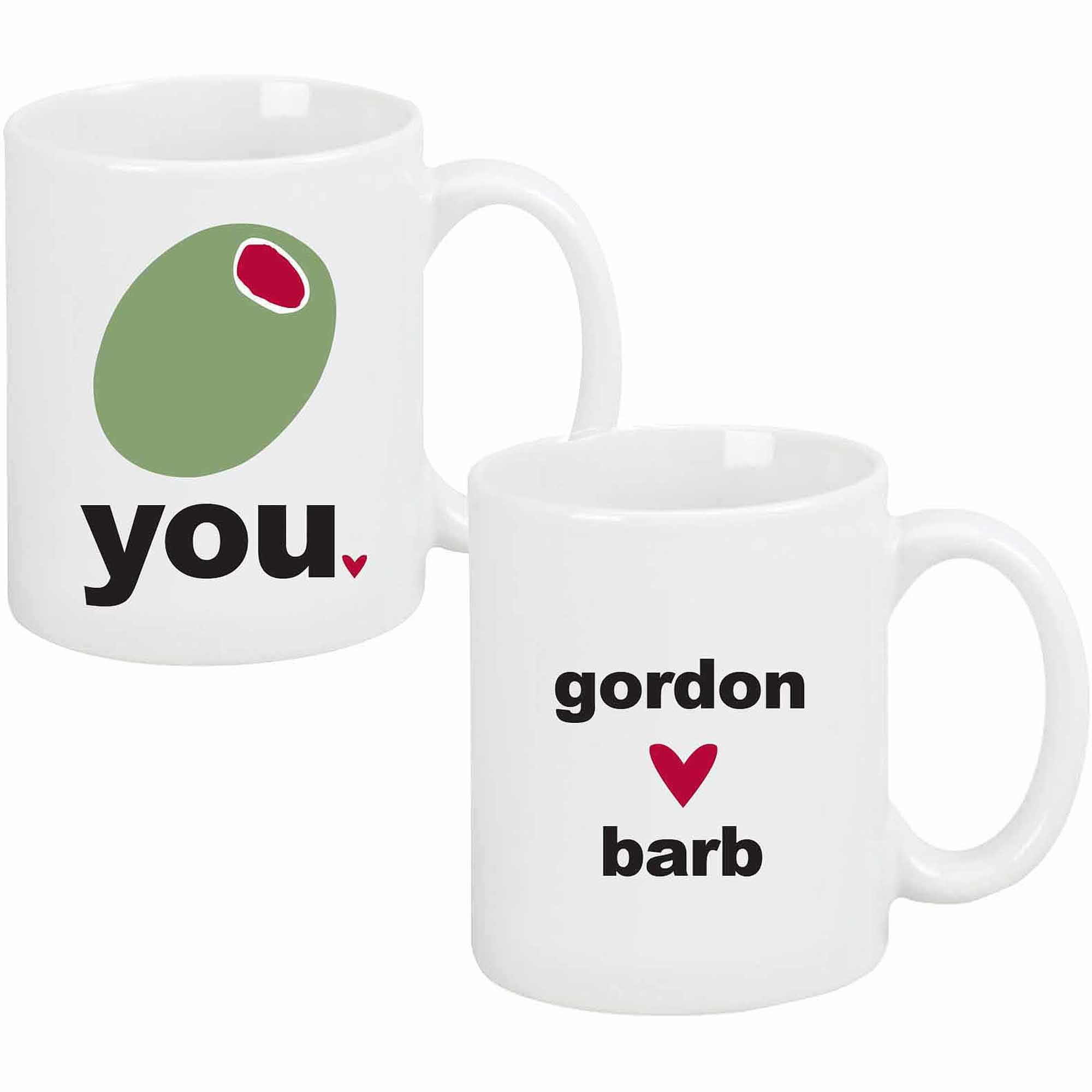 Personalized Olive You Mug