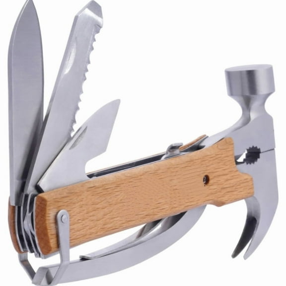 Personalized All in One Survival Tools Hammer Multitool Gifts for Men, Stocking Stuffers for Him, Gifts for Him Husband Dad Grandpa Son for Christmas, Tools For Dad, Mens Birthday, Anniversary Gifts