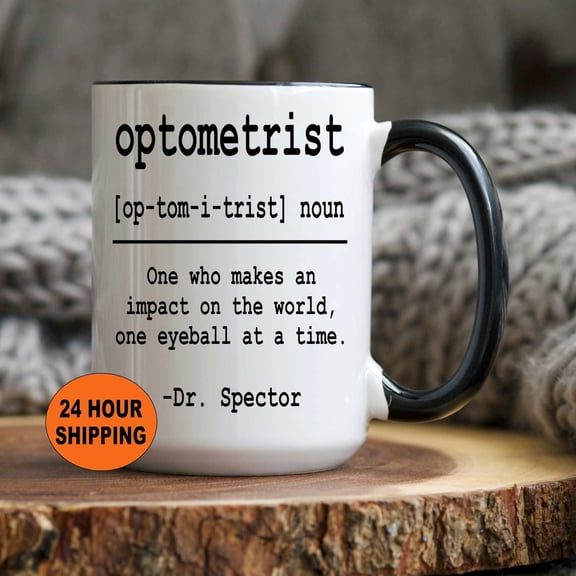 Personalized Optometrist Gift Optometrist Mug Optometrist Cup Optometry Gift Unique Gift E