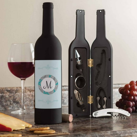 Personalized Our Initial Wine Kit