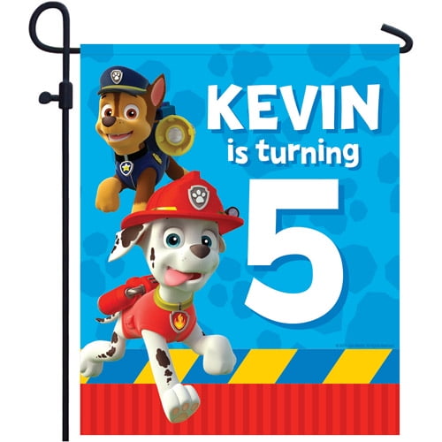Personalized PAW Patrol Pawsome Birthday Yard Sign