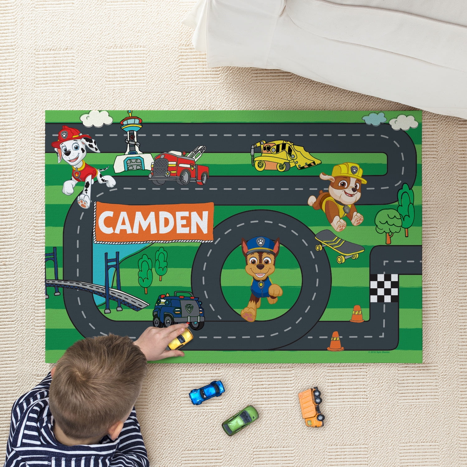 Personalized PAW Patrol Playmat
