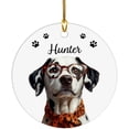 thumbnail image 1 of Personalized Pembroke Welsh Corgi Christmas Ornament 2025 Name Pembroke Welsh Corgi Ornament, Gift for Dog Dad Dog Mom, Pembroke Welsh Corgi Portrait Wearing Glasses Ornament Keepsake ooJeRP, 1 of 6
