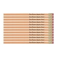thumbnail image 1 of Personalized Pencils Round Custom Imprinted with your Name - Text - Logo - Message- 12 pkg FREE PERSONALIZATION Express Pencils Great Gift Idea, 1 of 5