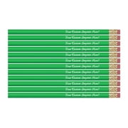 Express Pencils with Non Smear Eraser, #2 HB Lead, Assorted Colors, 12 Count, 12 Pack