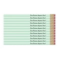 thumbnail image 1 of Personalized Pencils Round Custom Imprinted with your Name - Text - Logo - Message- 12 pkg FREE PERSONALIZATION Express Pencils Great Gift Idea, 1 of 5