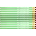 thumbnail image 1 of Personalized Pencils - Round - Pastel Colors- Custom Printed with your message, text or logo - by Express Pencils - 12 pkg - ** FREE PERZONALIZATION ** Great gift idea (Pastel Green), 1 of 5