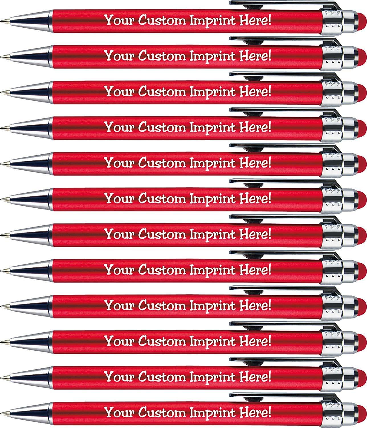 Custom Click Name Express Pencils Personalized Pens with Click Action, Medium Point ...