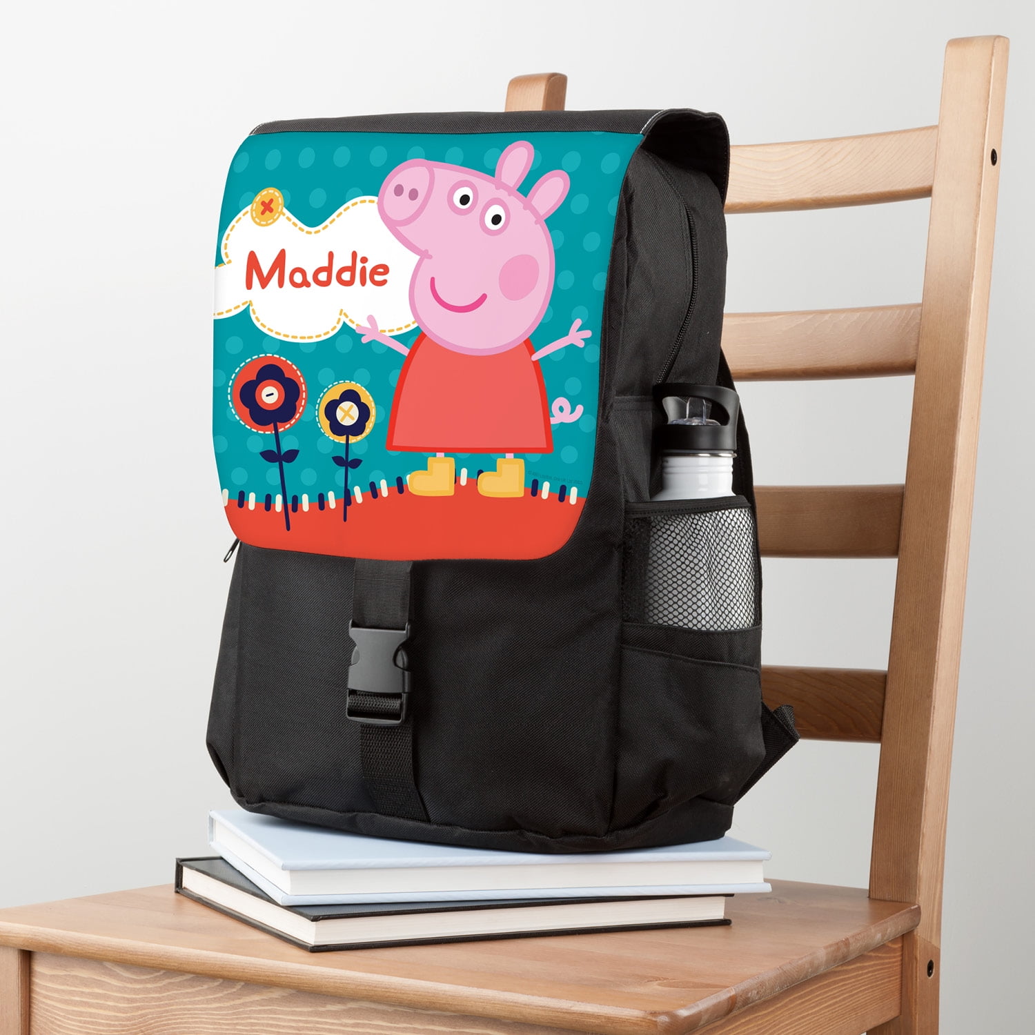 Personalized peppa 2025 pig backpack