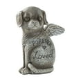 thumbnail image 1 of Personalized Pet Dog Statue, Resin Pet Memorial Stones, Pets Cat Dog Grave Marker, Dog Memorial Cat Memorial, Pet Tombstones for Graves Outdoor (Dog), 1 of 8