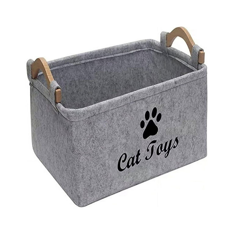 Dog Personalized Pet Toy Storage Box Basket For Clothes with