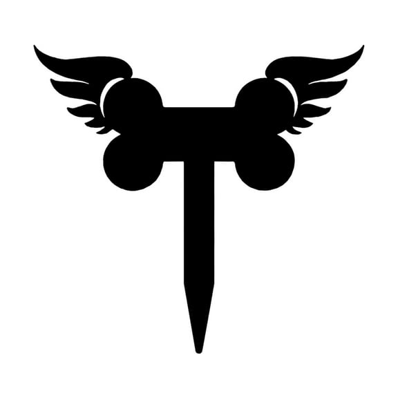 Personalized Pet Memorial Garden Stake, Dog Paw Photo Marker Cross Outdoor for Loss of Dogs and Cats Pet Remembrance Gifts Custom Plaque Stake